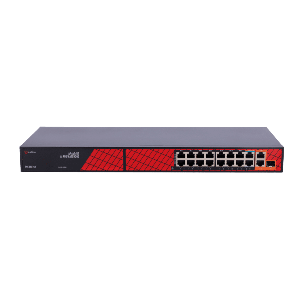 16 ports PoE